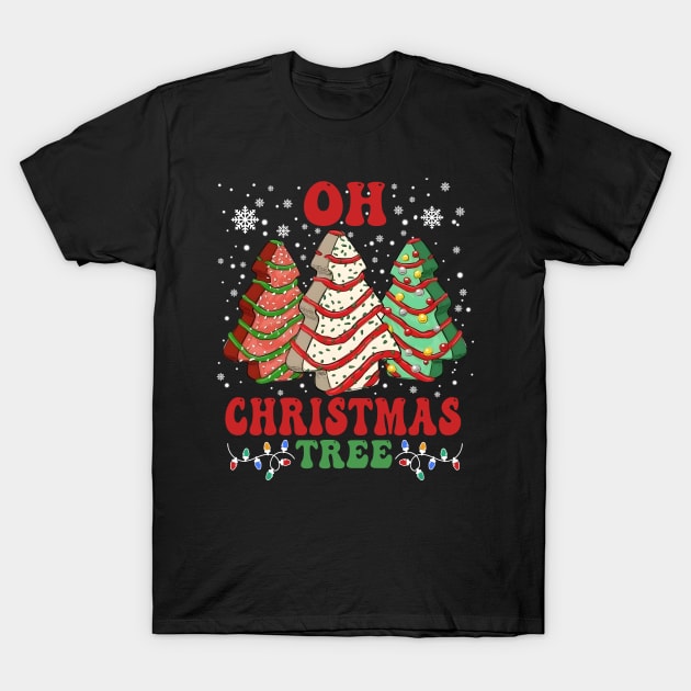 Oh Christmas Tree Cakes T-Shirt by JanaeLarson